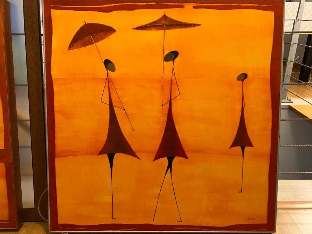 Quadros inspiração africana 70*70