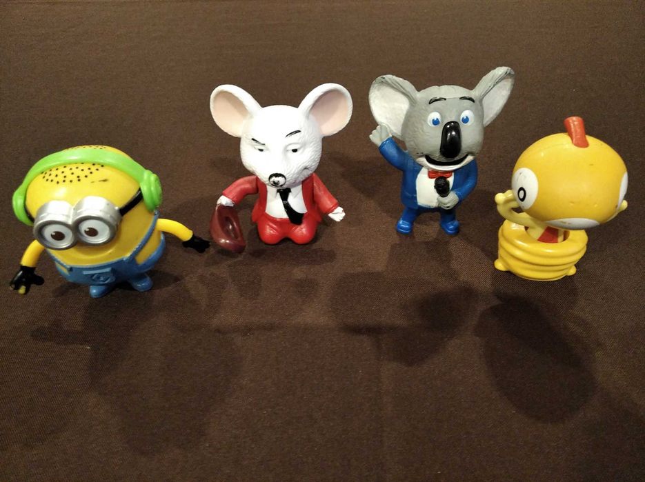 Bonecos McDonald's 2016-19 - Minions, Sing, Smurfs, Snoopy, etc.