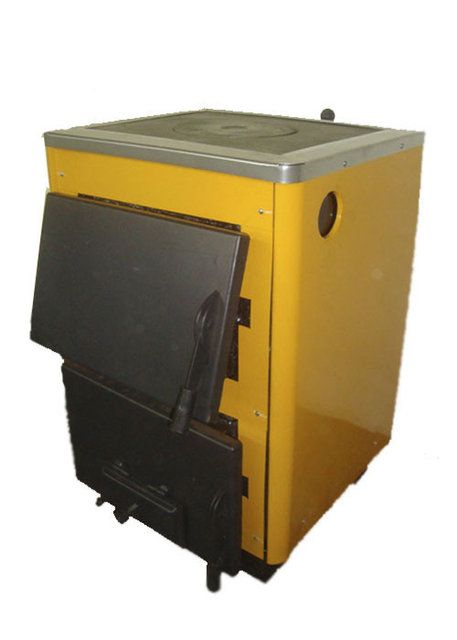 Котел твердотопливный КОТВ-12 с удлинненной топкой