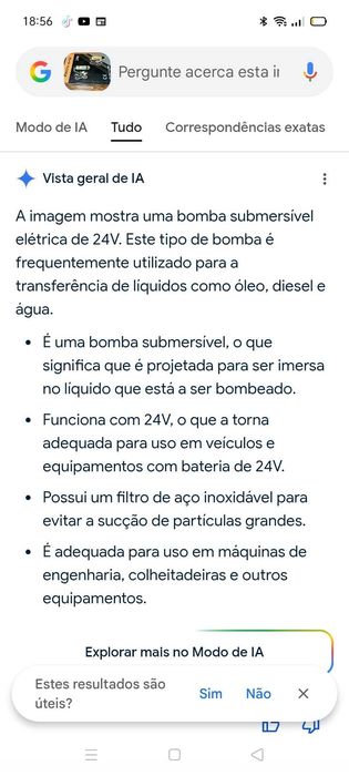Bomba 24V. +ARTIGOS. Oportunidades