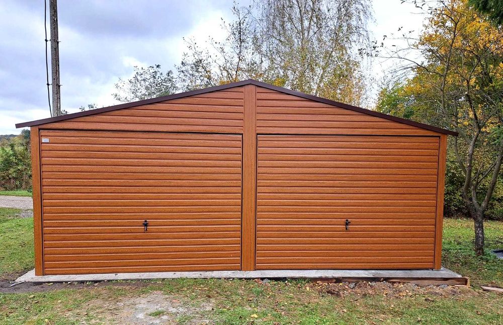 PROMOCJA! Garaż PREMIUM  magazyn schowek, różne kolory 6x5 6x6 OD RĘKI