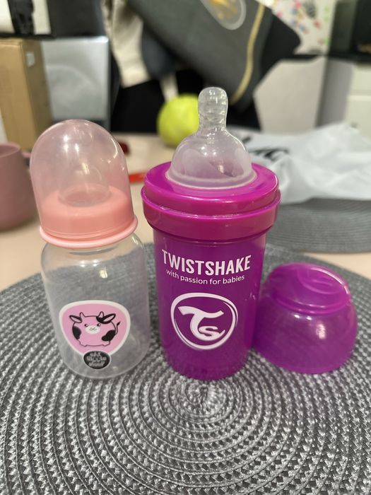 Бутылочка для кормления twistshake + подарок