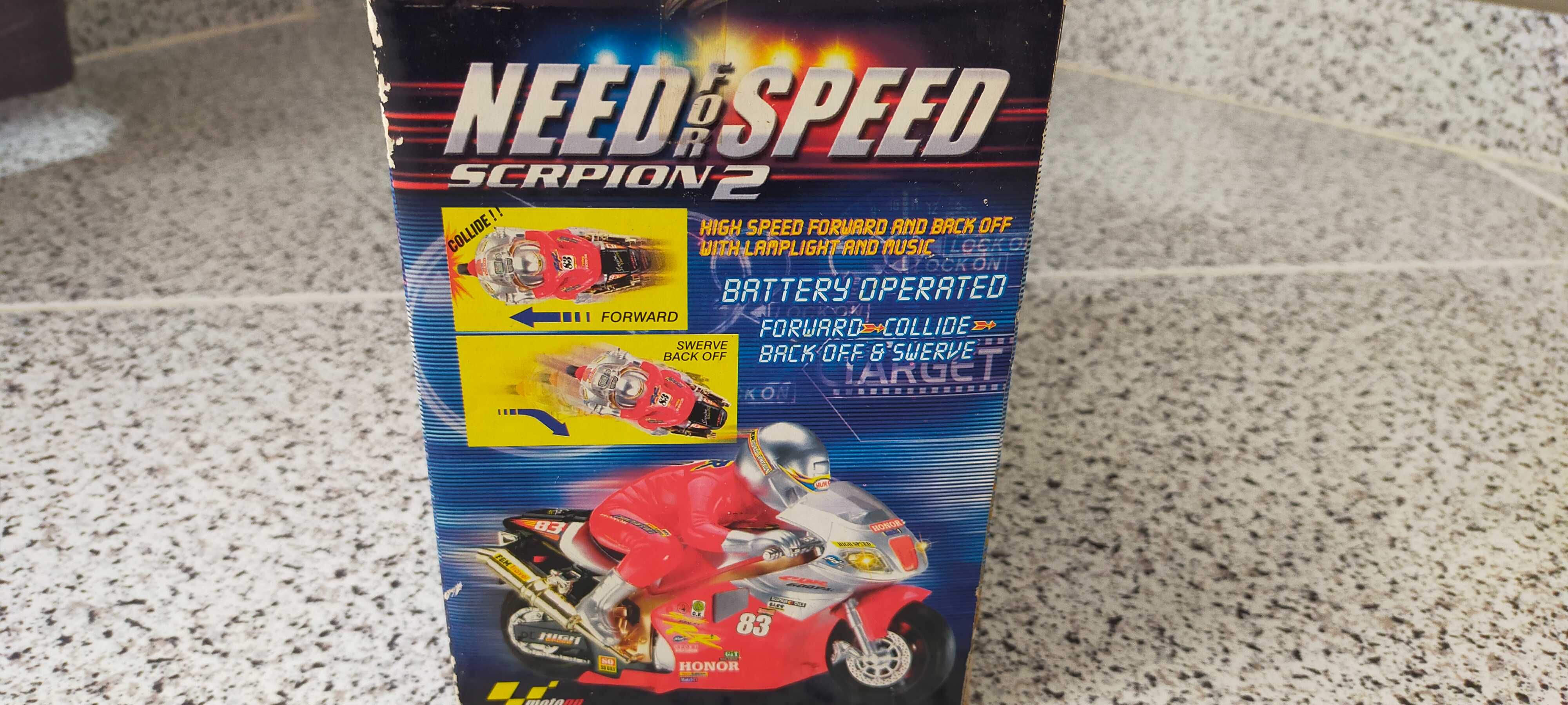 Need for speed Scrpion2 Motorcycle Racing com Caixa