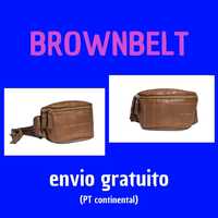 Bolsa BrownBelt - Fabrico em Itália