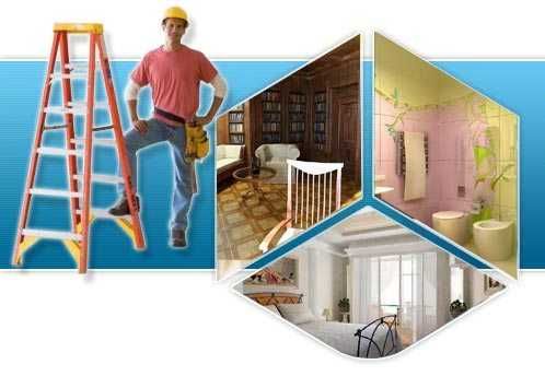 Restauro e Remodelação interiores, Reparações domésticas, Manutenção