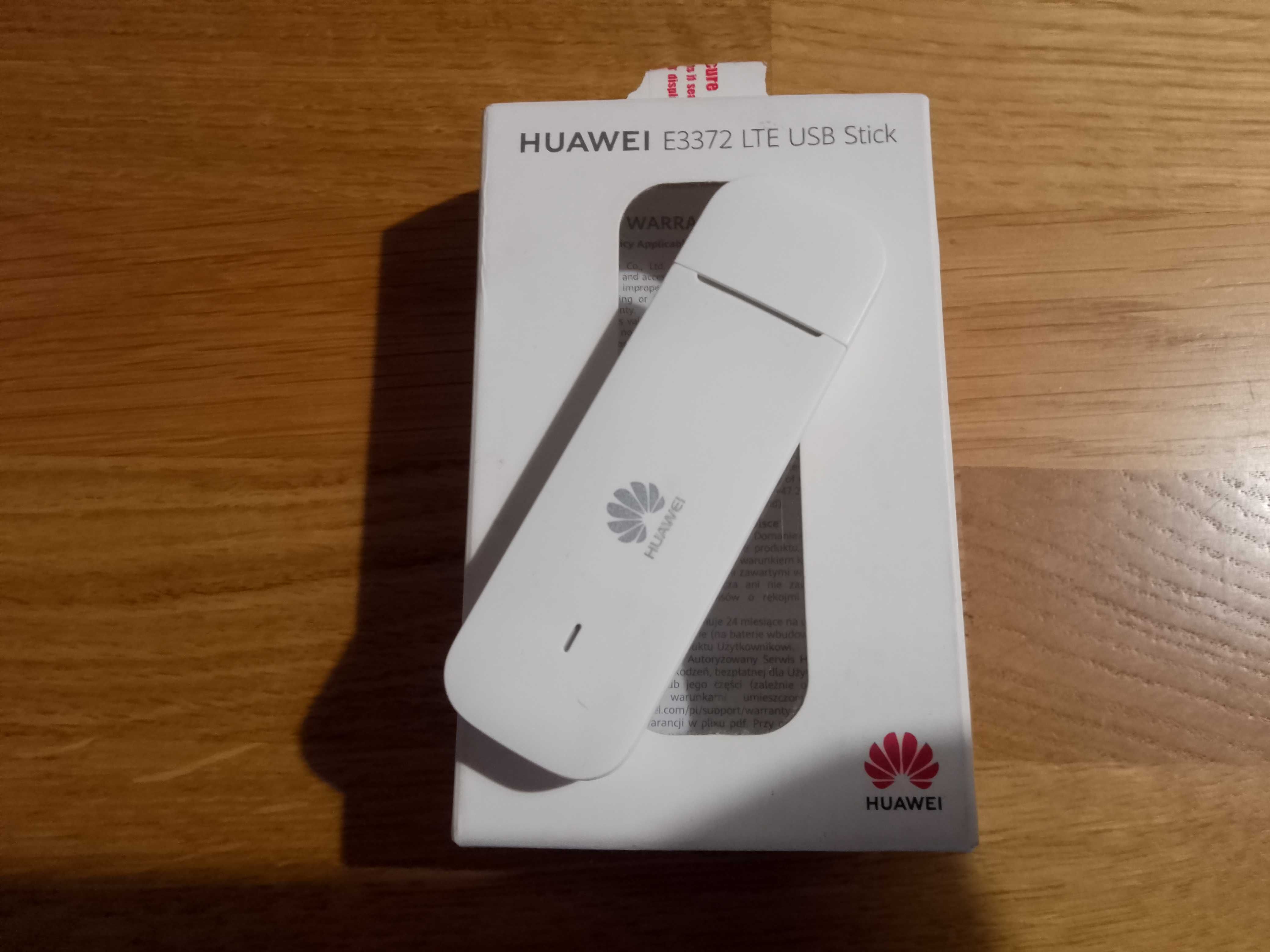 Modem 4G LTE na USB Huawei E3372h PLAY super stan sprawny pudełko itd
