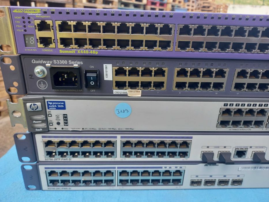 Switch with 24 Ports, Various Models64551412699267123