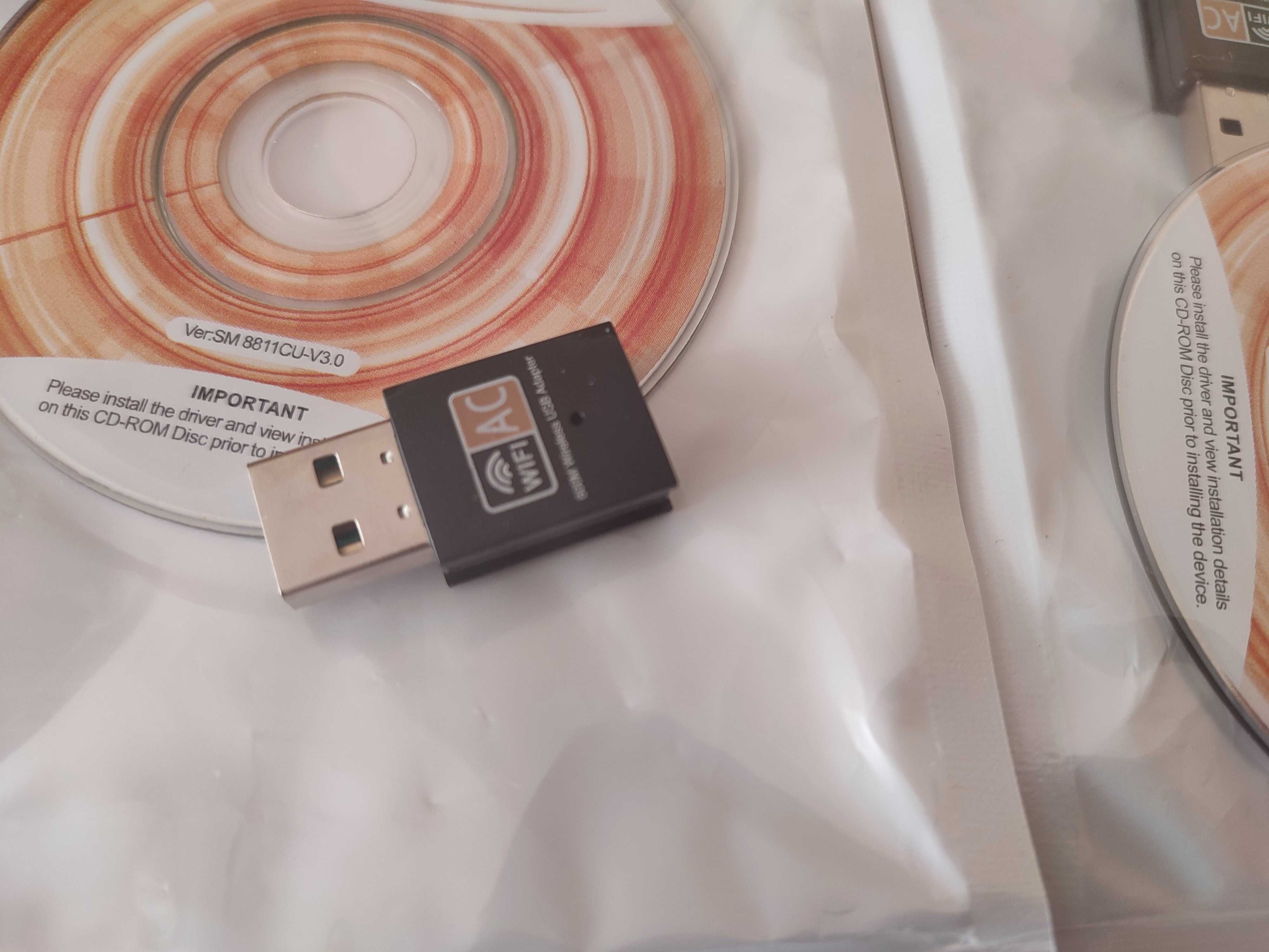 Новый! USB Wi-Fi adapter dual band 2.4/5Ghz сетевая карта