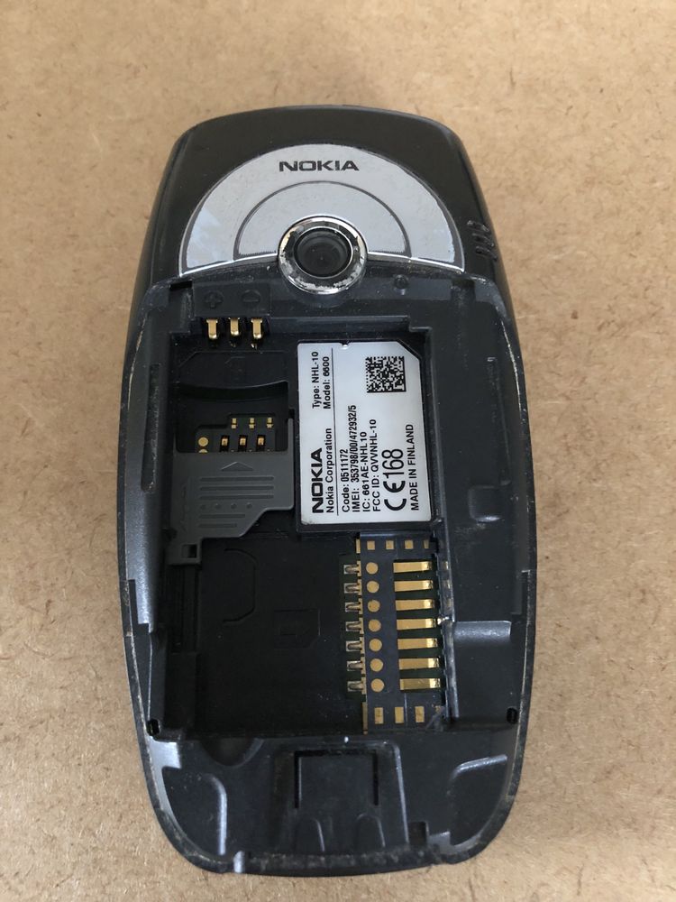 Nokia 6600 sem bateria