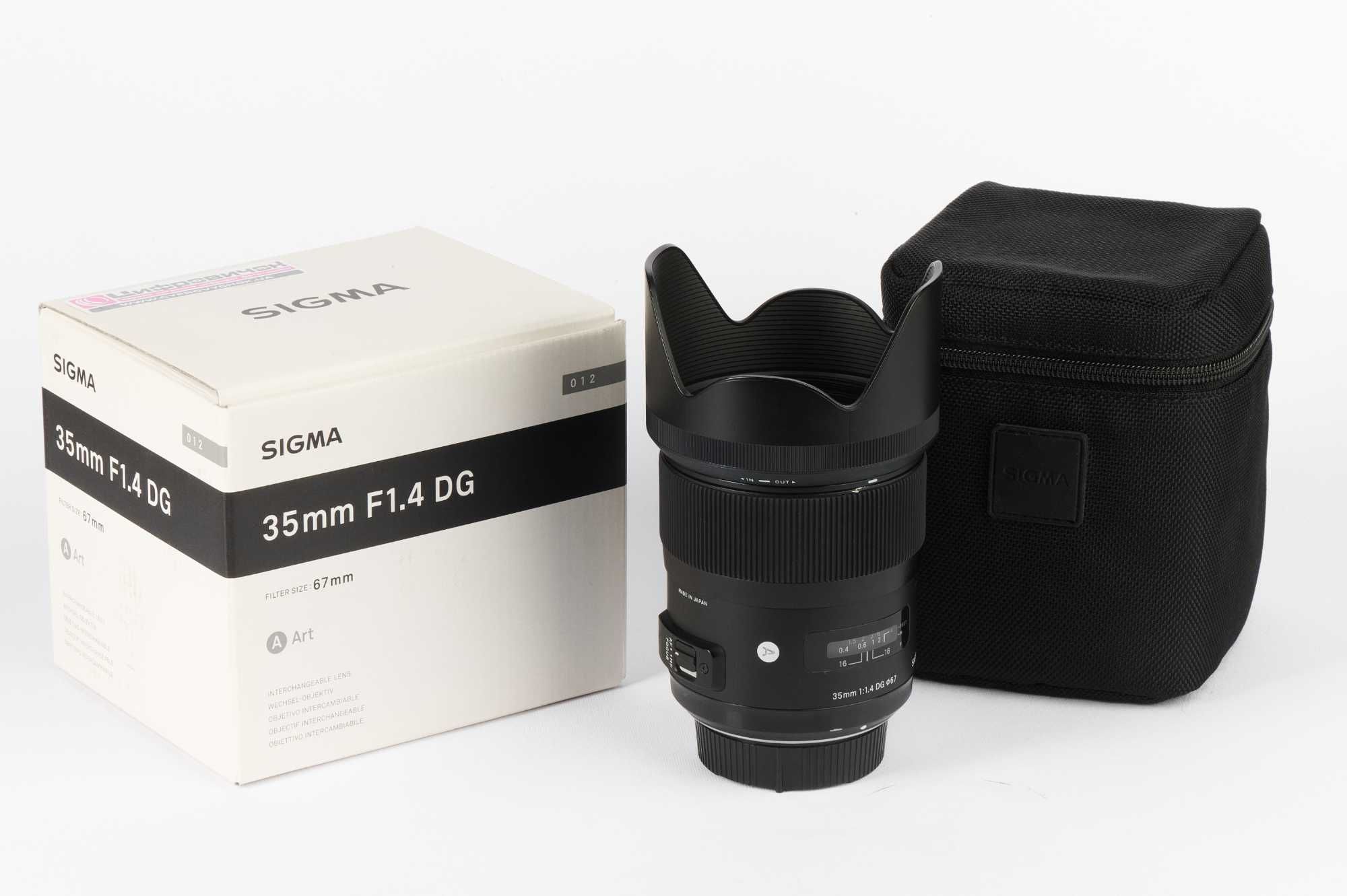 Sigma 35mm f/1.4 art for Nikon