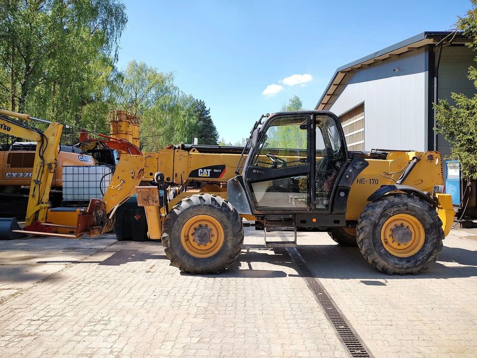 Caterpillar TH417  Ładowarka teleskopowa TH 417 360 Telehandler JCB 540-170 535-140