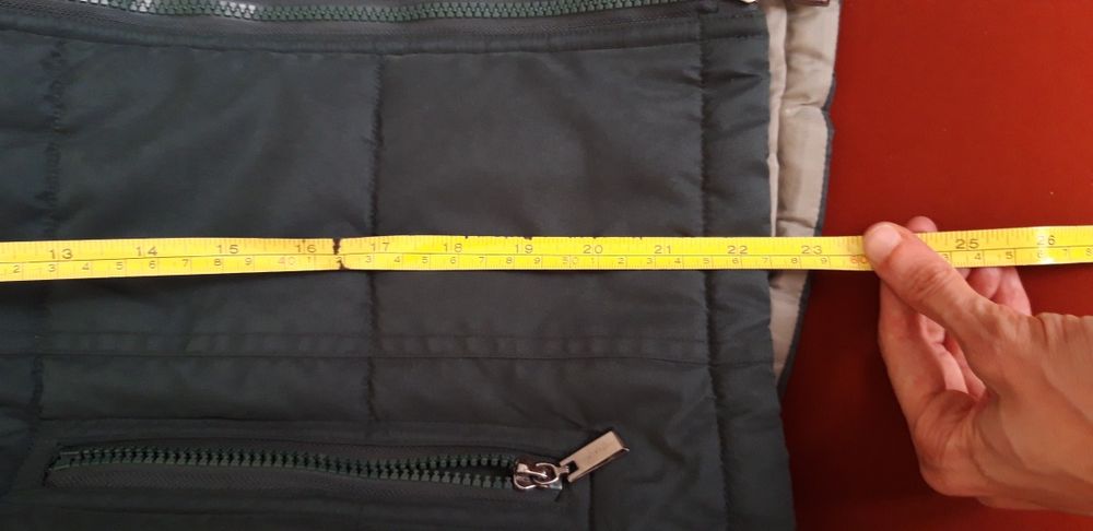 Equipamento de equitação (feminino): Colete de cor verde (tam. 42)