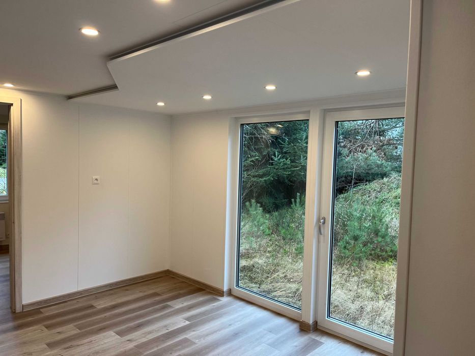 Domek mobilny całoroczny 4,1 x 12,1 m