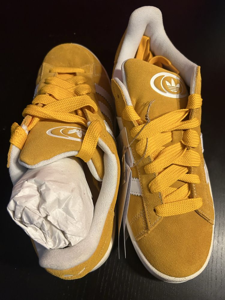 Adidas campus amarelos originais