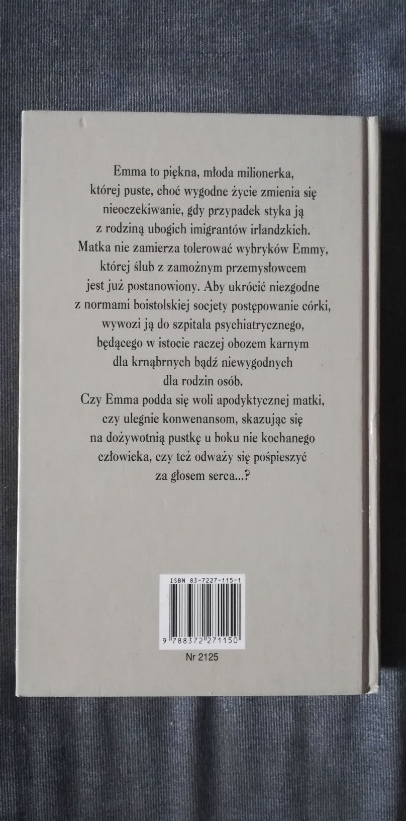 Namiętności Emmy Tremayne-Penelope Williamson
