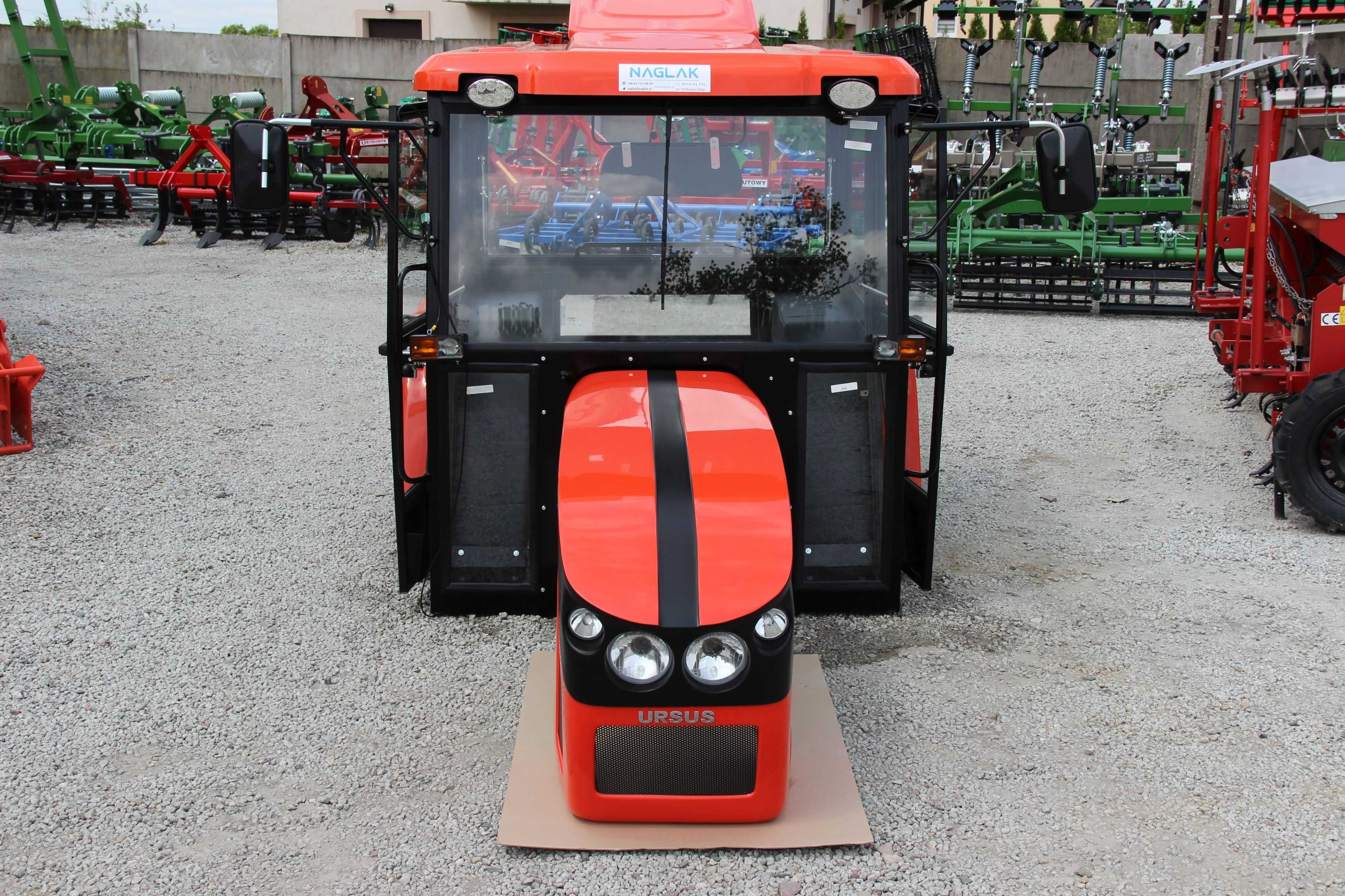 Kabina C360 maska C- 360 Naglak zestaw czerwony kabiny maski