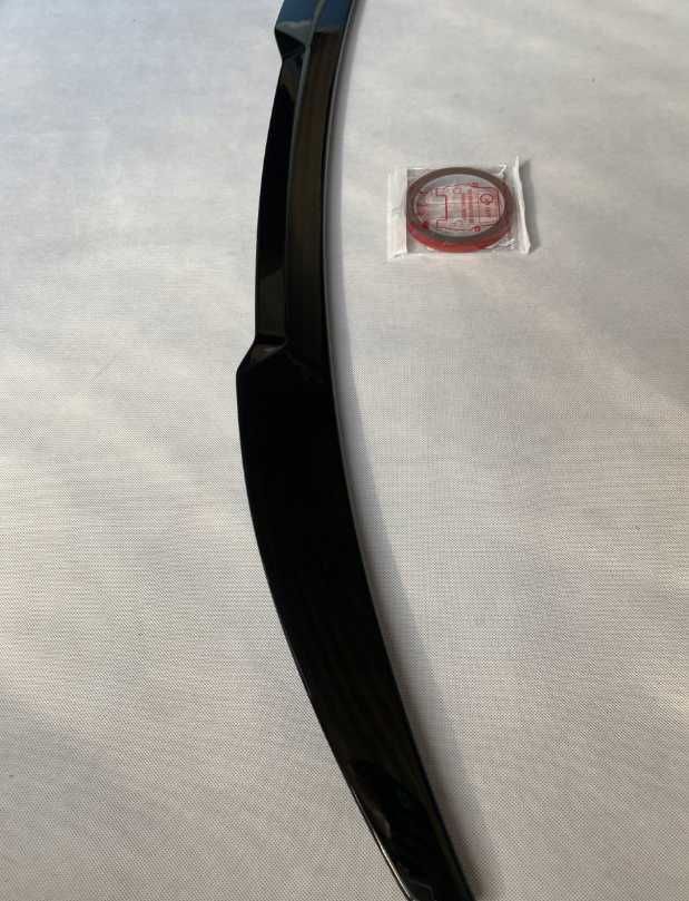 Spoiler Lotka Dokładka AUDI A5 B9 F5 CZARNY POŁYSK