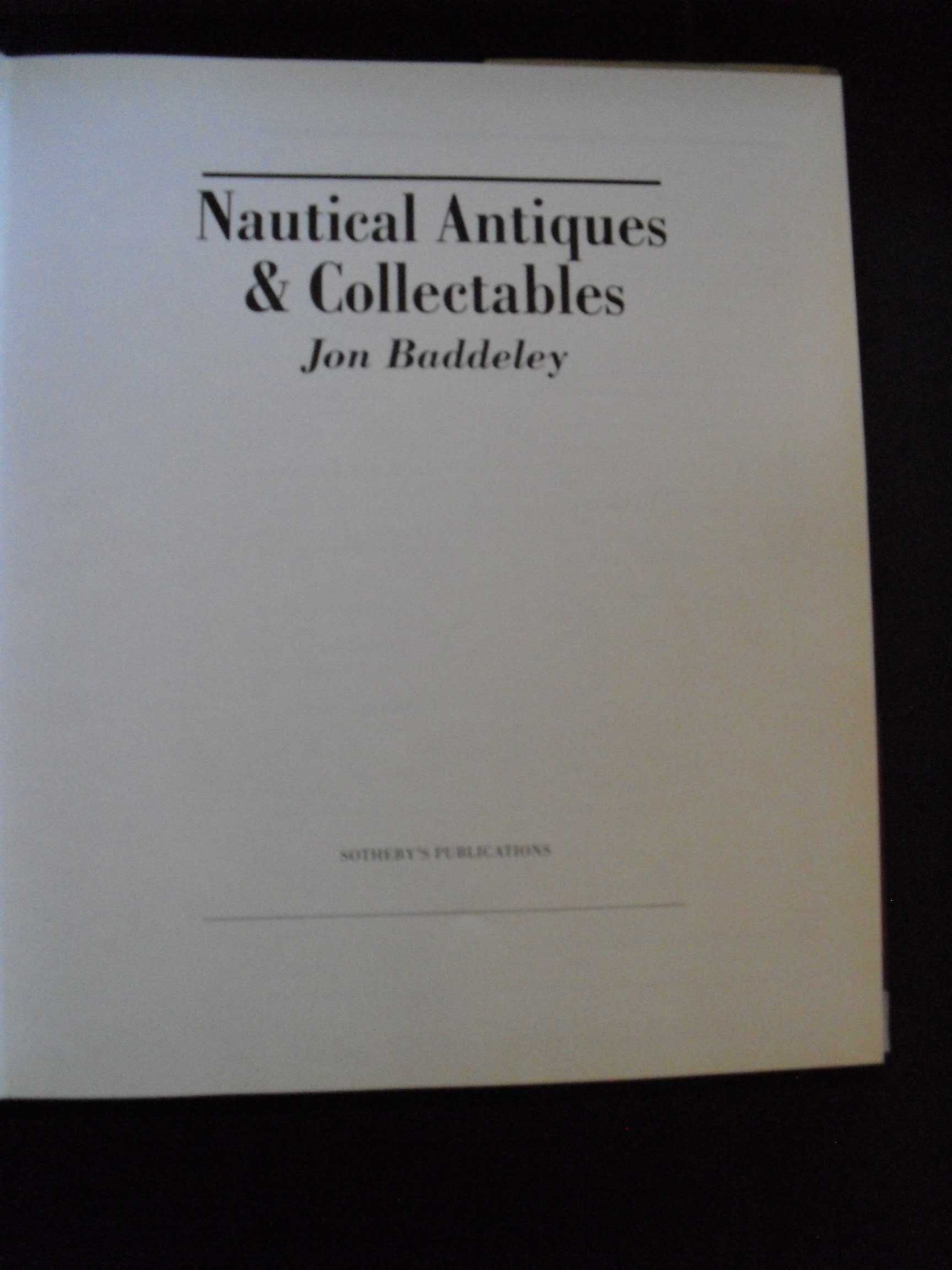 Baddeley (Jon);Nautical Antiques & Collectables