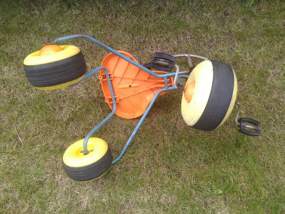 stary rowerek PRL dziecięcy trójkołowy Polska OMEGA rower retro azak