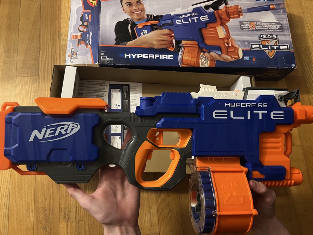 Nerf hyperfire elite