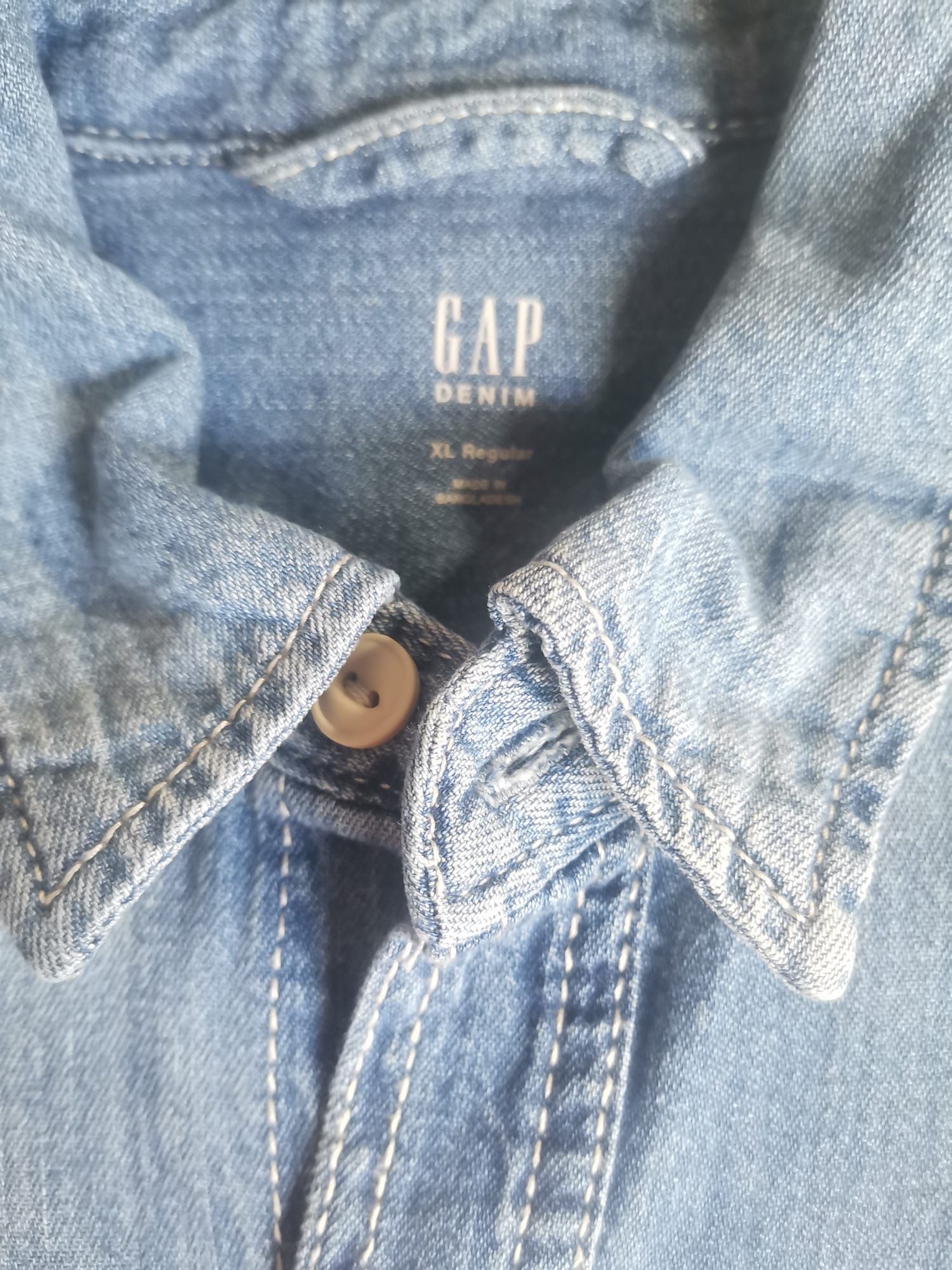 Camisa de Ganga nova, GAP, 14 anos, unisexo