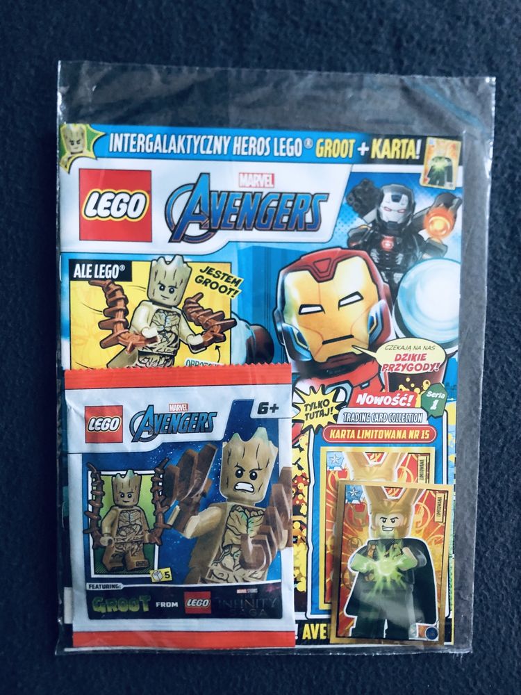 Groot sh743 - LEGO Marvel Avengers magazyn 04/2023