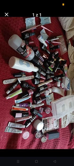 Duży zestaw do paznokci