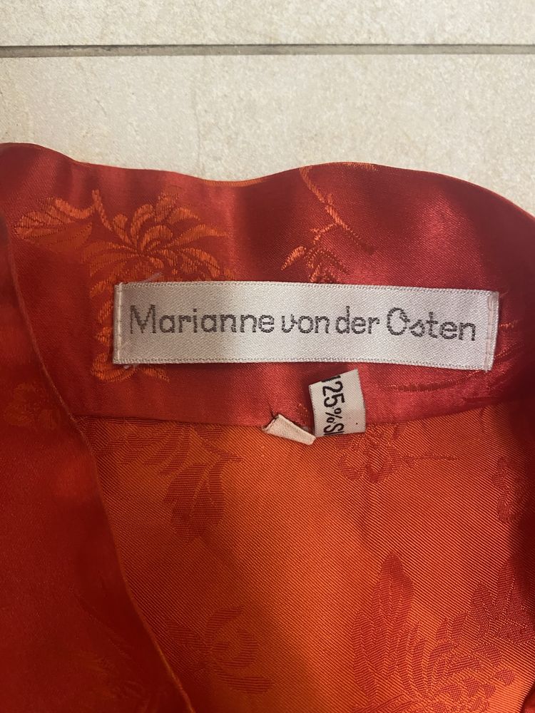 Шелковый халат Marianne von der Osten