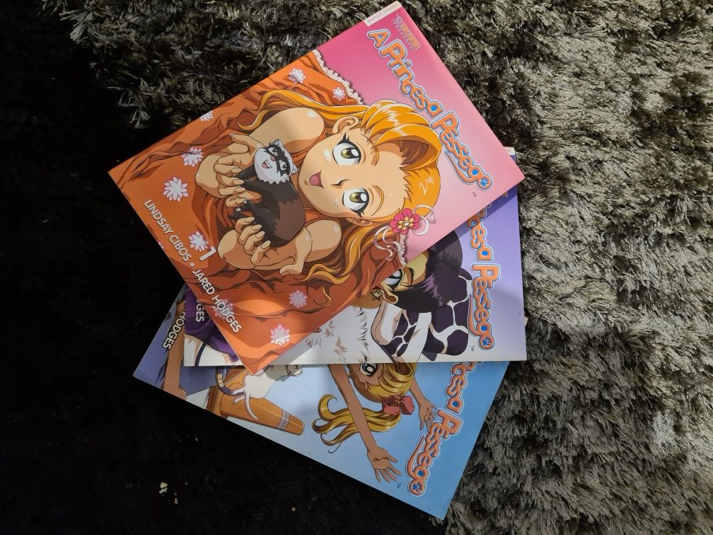 Livros "A Princesa Pêssego" - Manga