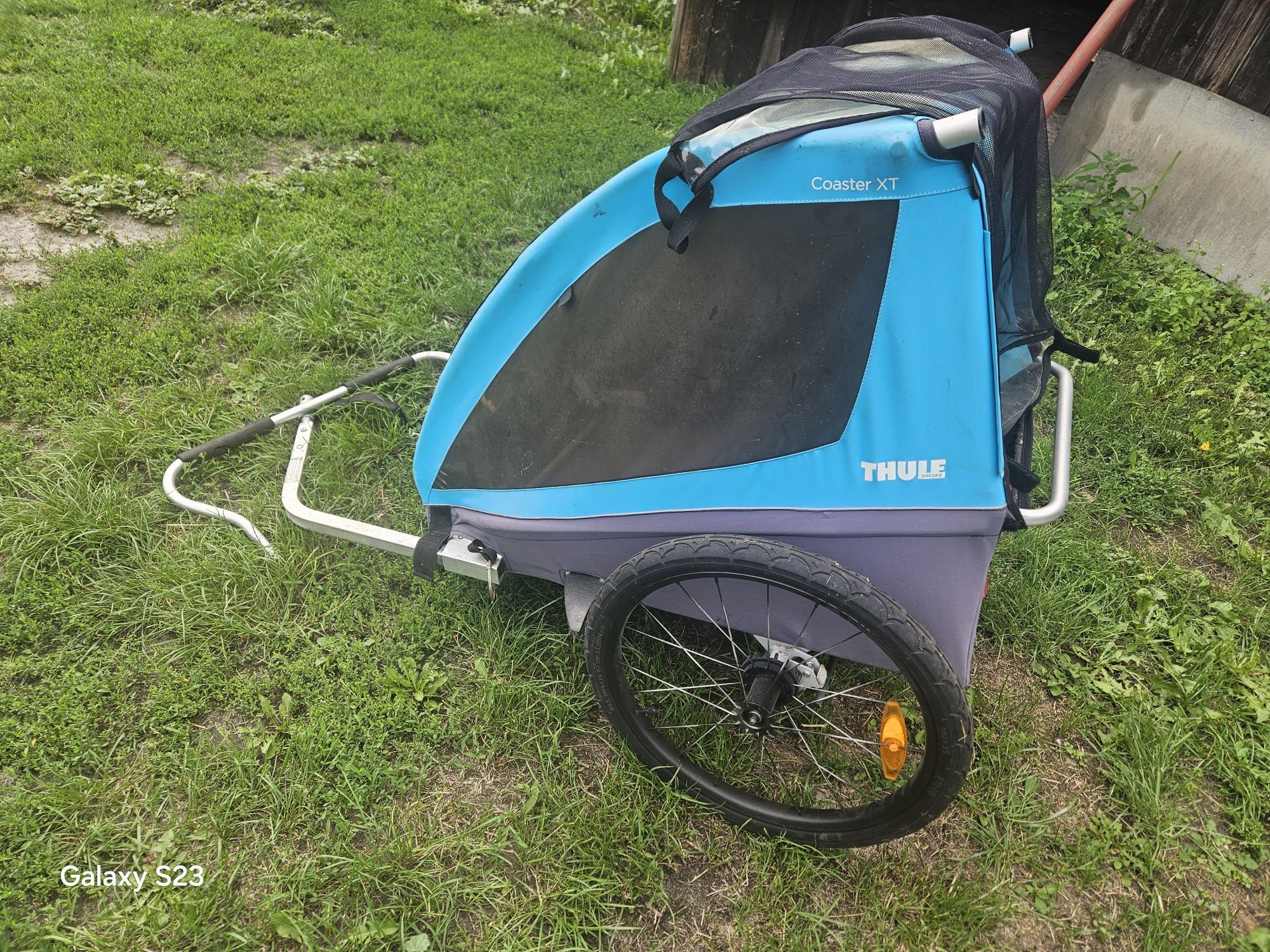 Przyczepka rowerowa Thule Coaster XT riksza dwuosobowa