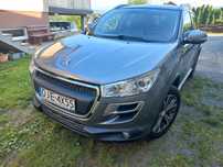 Peugeot 4008 2012r. -1.8D -4x4 -149KM -bezwypadk. -pryw. właściciel -zadbany -garaż