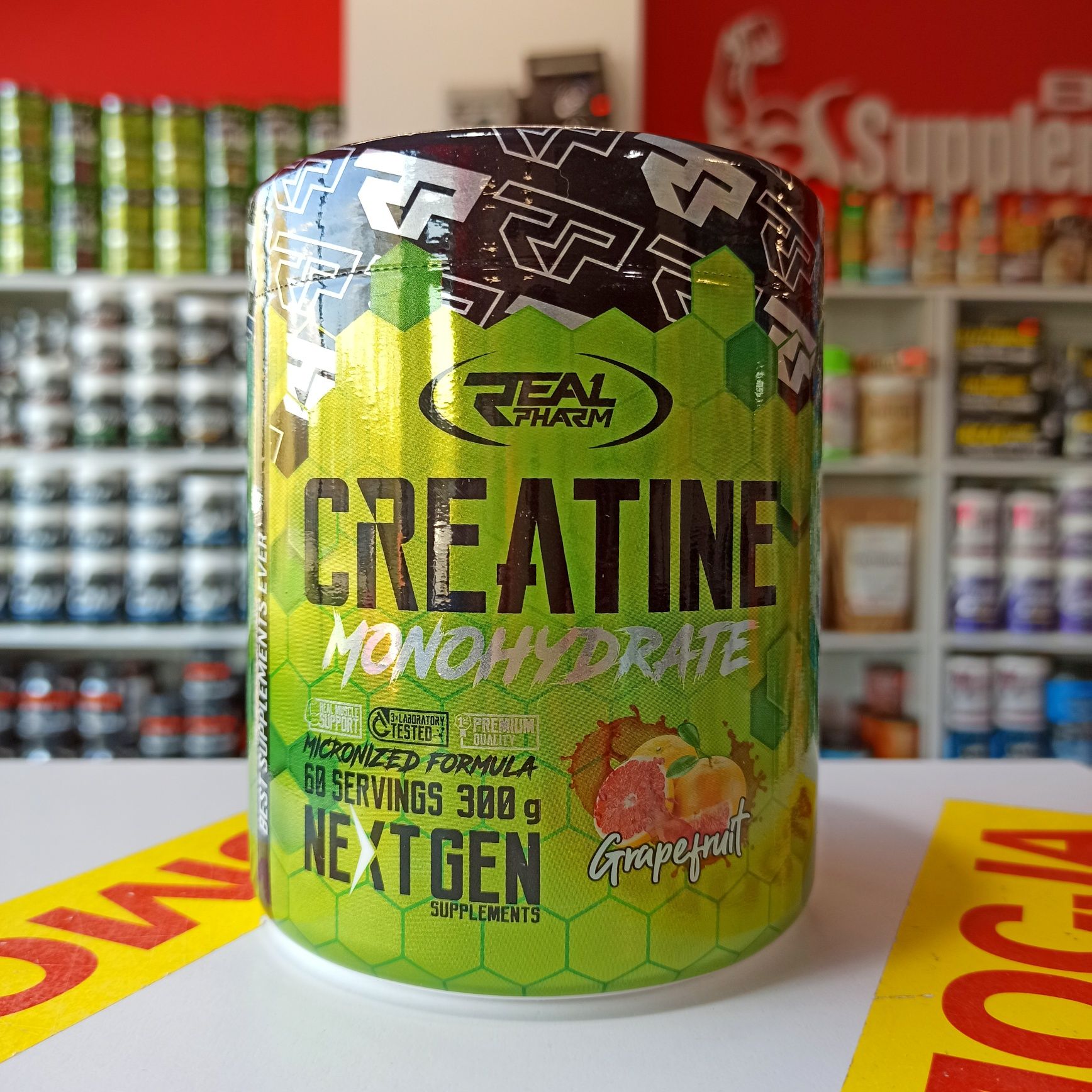 Real Pharm Creatine 300g Monohydrat Kreatyny, Kreatyna Odżywki Sklep