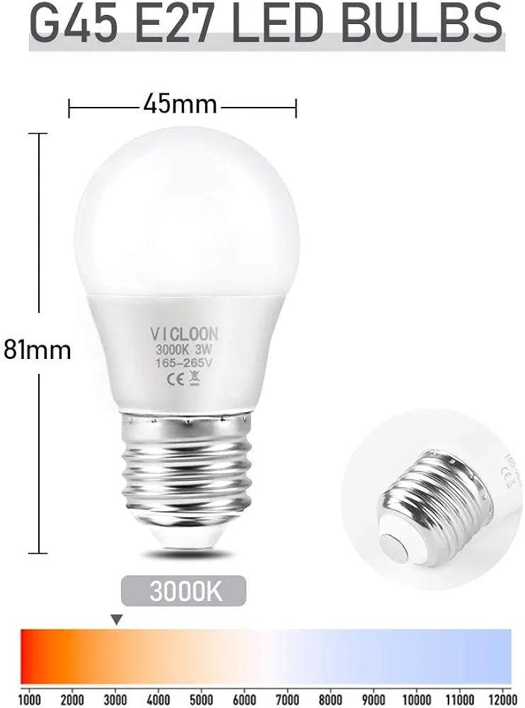 Żarówki LED Vicloon E27 5szt N140