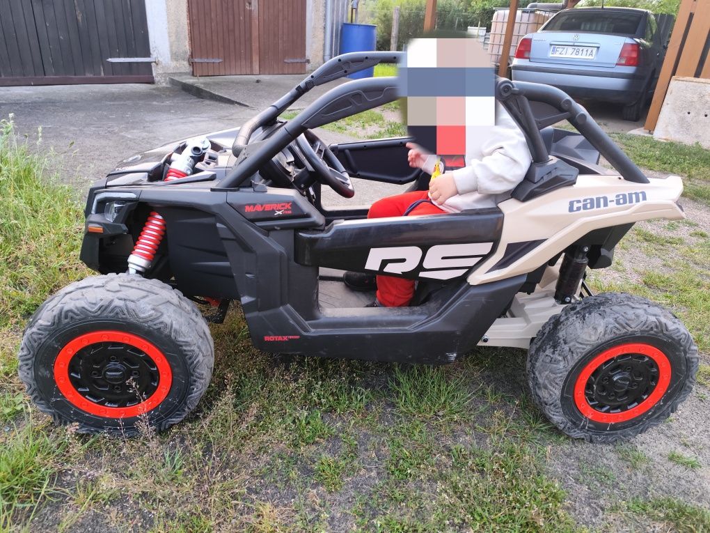 Duże buggy 2 osobowe jeździk Can-Am Maverick 4x200w