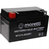 Akumulator Moretti AGM Żel 7A Mtx7A-BS Ytx7A Ytx7A-BS Ftx7A-BS 7-BS