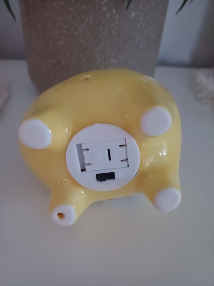 Ceramiczna lampka LED lama / lampka do pokoju dziecięcego