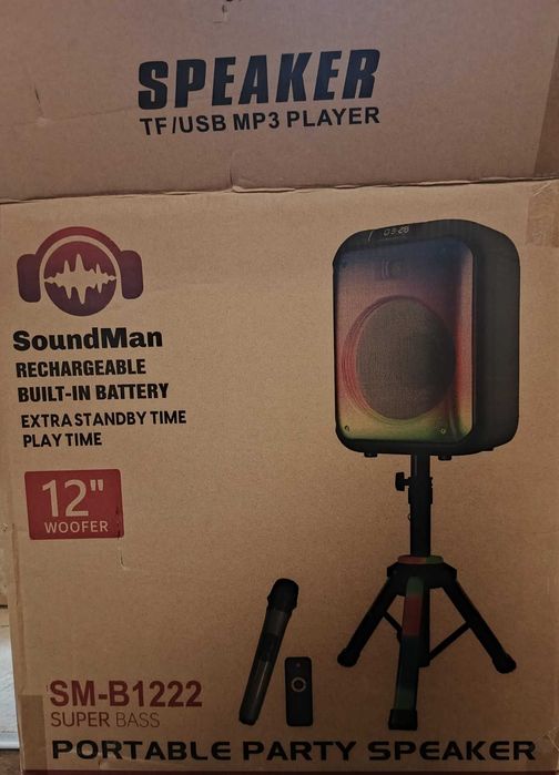 Głośnik Przenośny, Party Box,  Soundman 40W