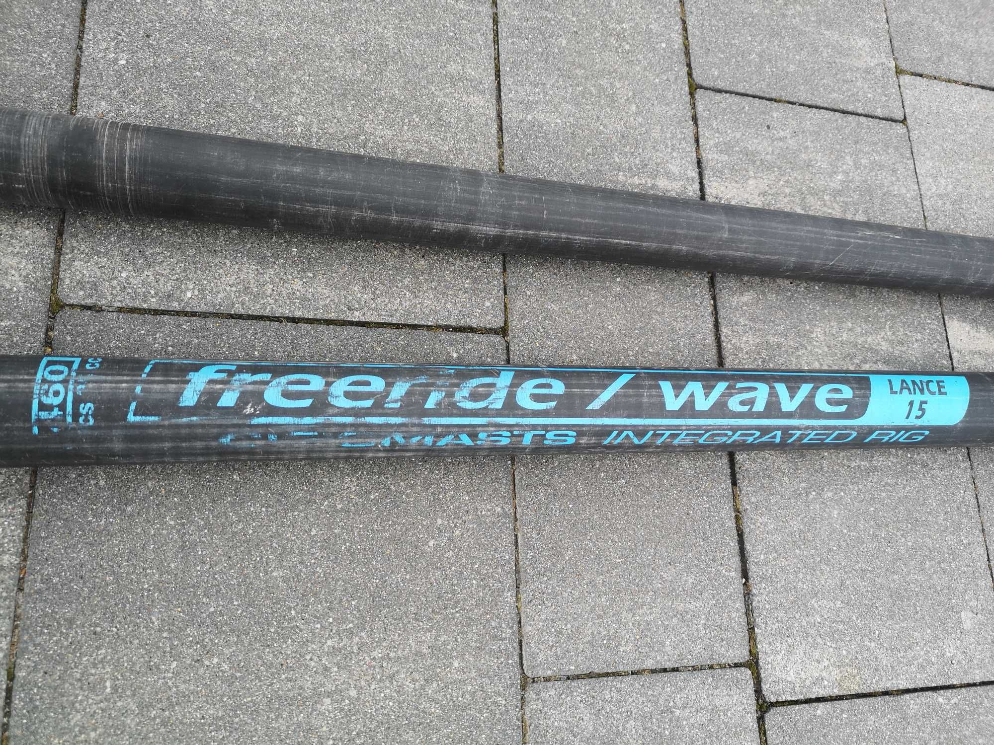 Maszt windsurfingowy 460 cm, 35% carbon, freeride