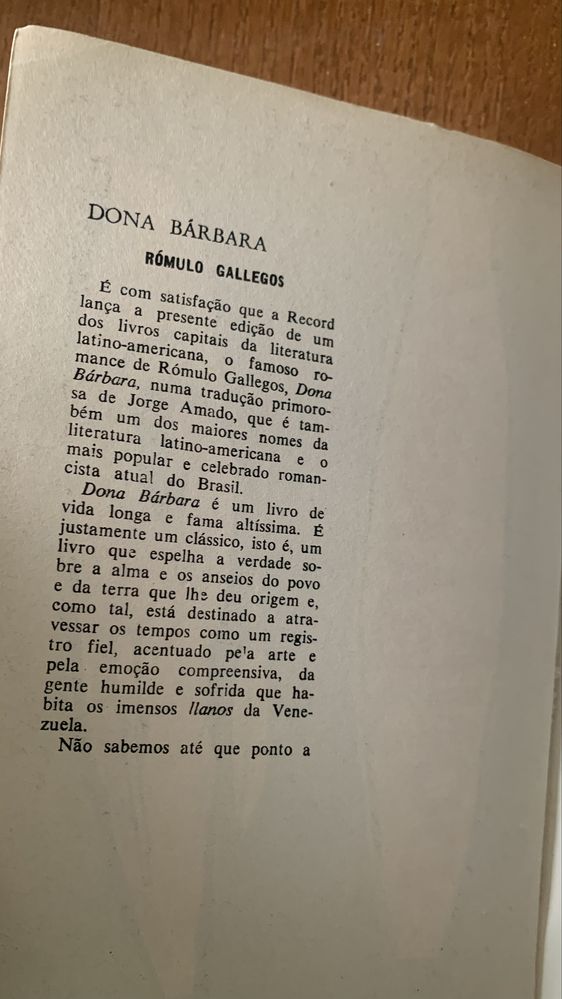 Dona Bárbara 1974