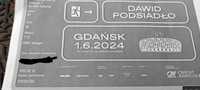 Podsiadło Dawid bilet Gdańsk 01.06.2024