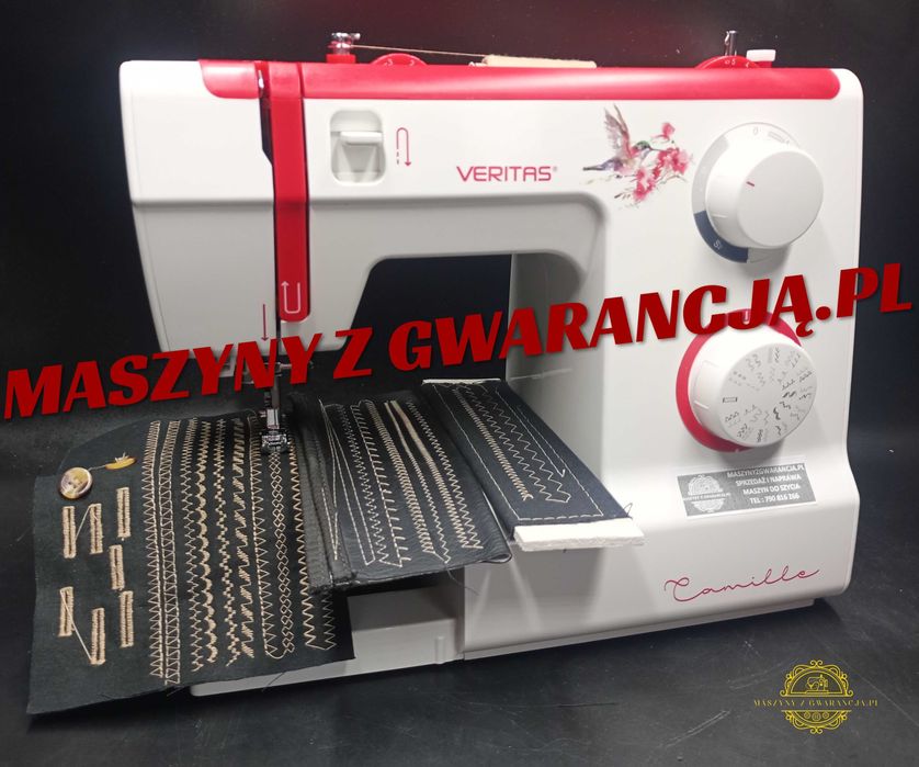 Maszyna do szycia VERITAS  jeans,skóra ,jersey  12 MIESIECY GWARANCJI