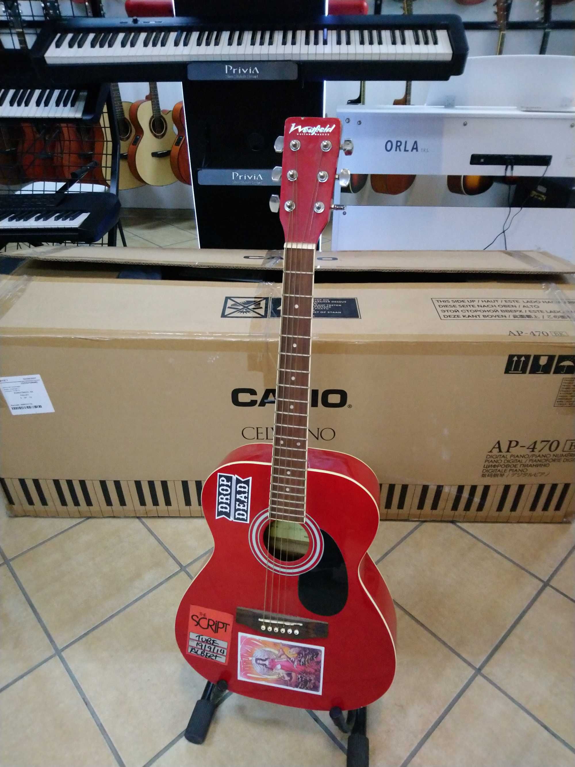 Gitara Akustyczna Westfield B200 - Sprawna Do Nauki