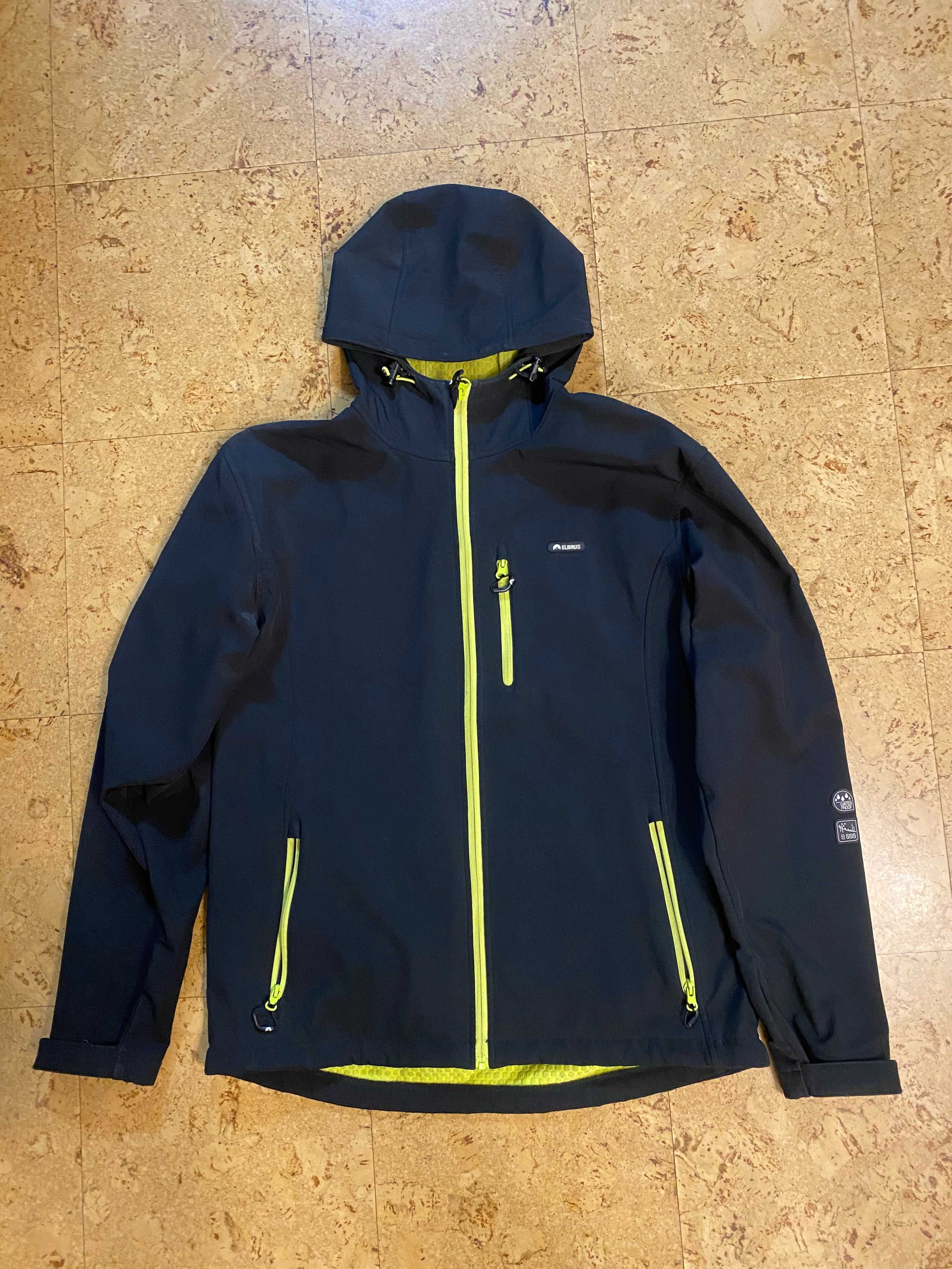 Czarny softshell, rozmiar XL