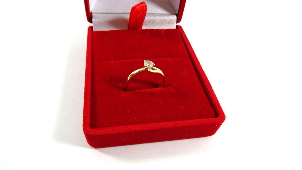 Słodki ZŁOTY PIERŚCIONEK 585 R10 Loombard Lubawa Lombard