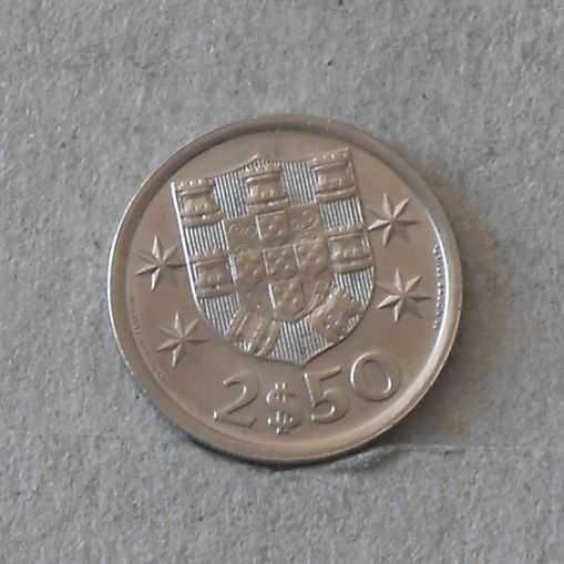 Portugal 2,5 escudos 1972 - olx X10862