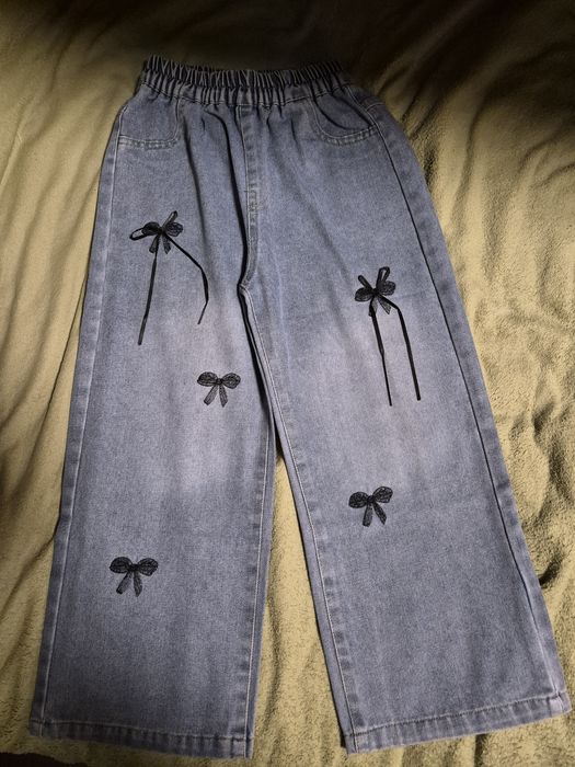 джинси для дівчинки з малюнками