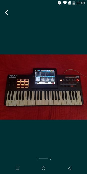 Akai Synthstation 49 iPad 2 синтезатор usb midi mpc mpd mpk піаніно