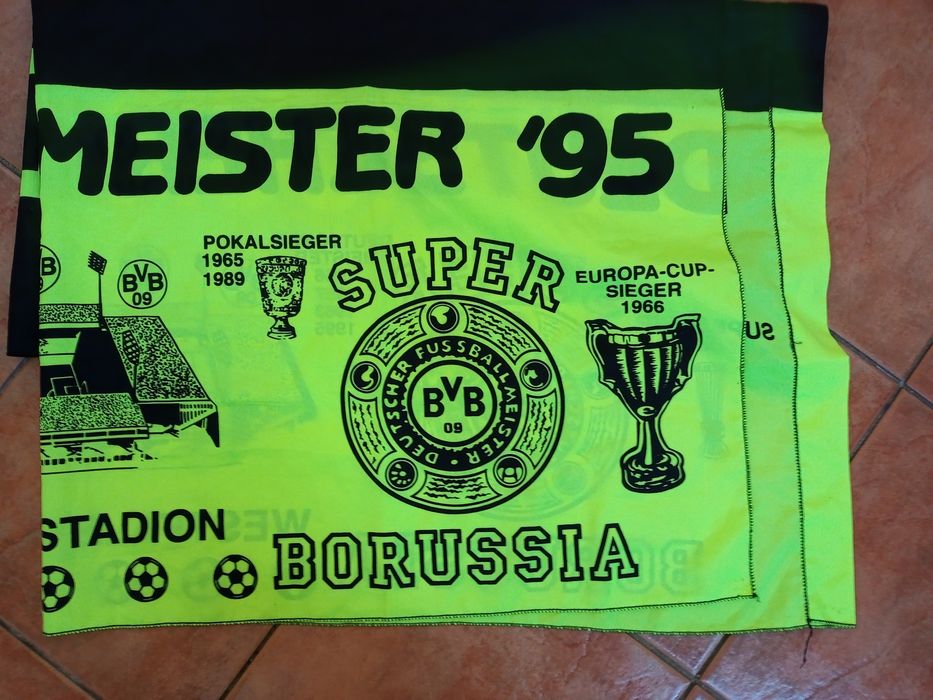 Flaga na maszt dla kibica Borussi Dortmund