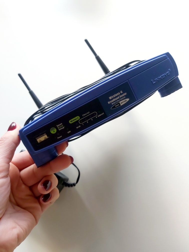 Роутер Linksys WRT54GL v1.1 Wirelese-G 2.4GHz