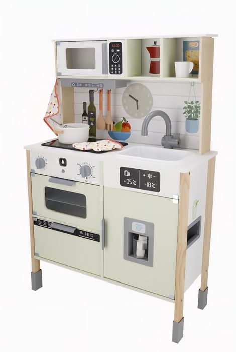 Nowa kuchnia drewniana Lidl Lupilu ze zmywarką